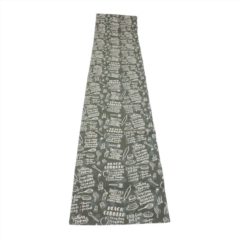 NWT Home Cookin Table Runner Cotton Reversible